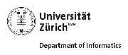 Department of Informatics, University of Zurich Logo